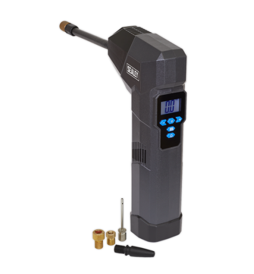 Rechargeable Tyre Inflator & Power Bank with light CTI120